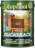 Cuprinol Ducksback 5 Year Waterproof For Sheds And Fences - Harvest Brown Litre Garden & Diy Home