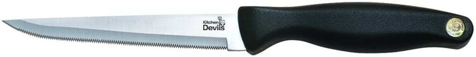 Kitchen Devils Lifestyle Knife Stainless Steel Black & Home