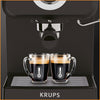 Krups Opio Espresso Steam & Pump Coffee Machine, XP320840 - Black