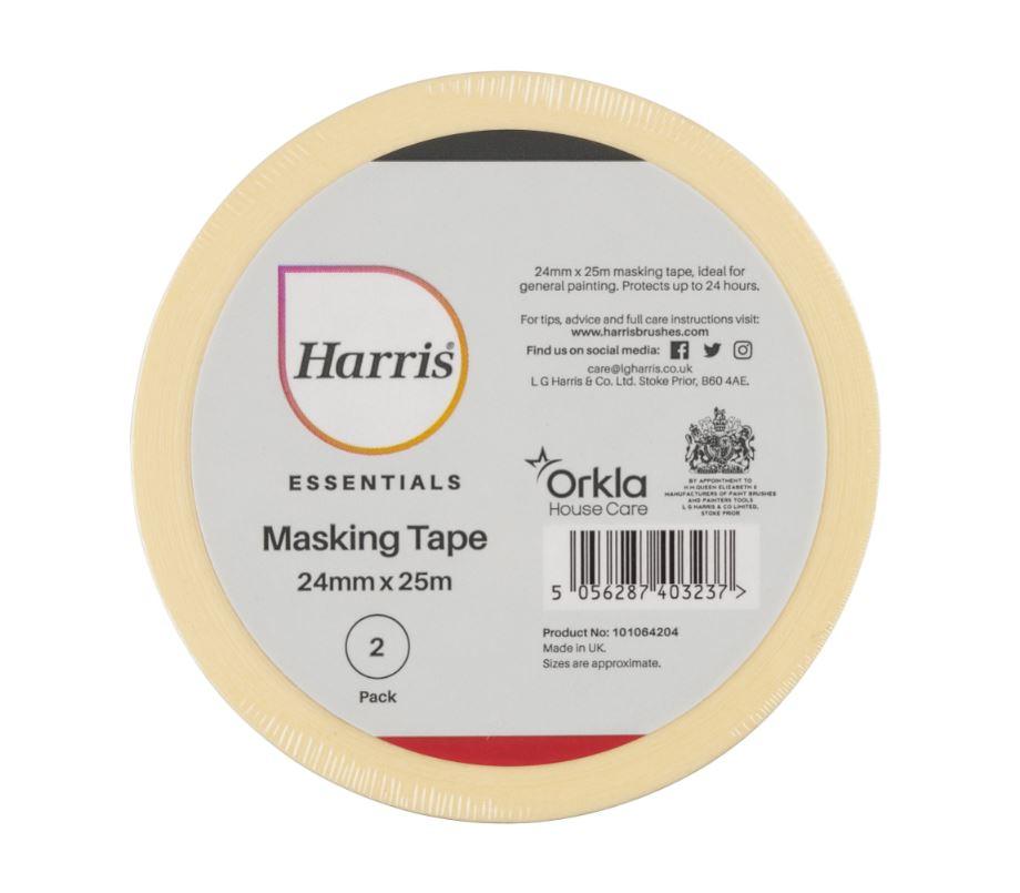 Harris-Essentials-Masking-Tape-24mm-2-Pack