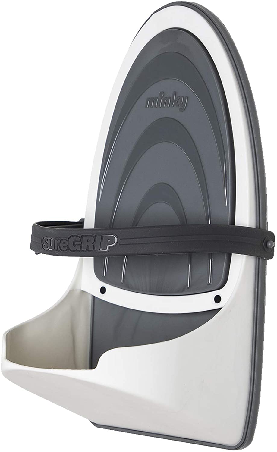 Minky-Sure-Grip-Iron-Holder-with-Strong-and-Secure-Strip-Grey-One-Size