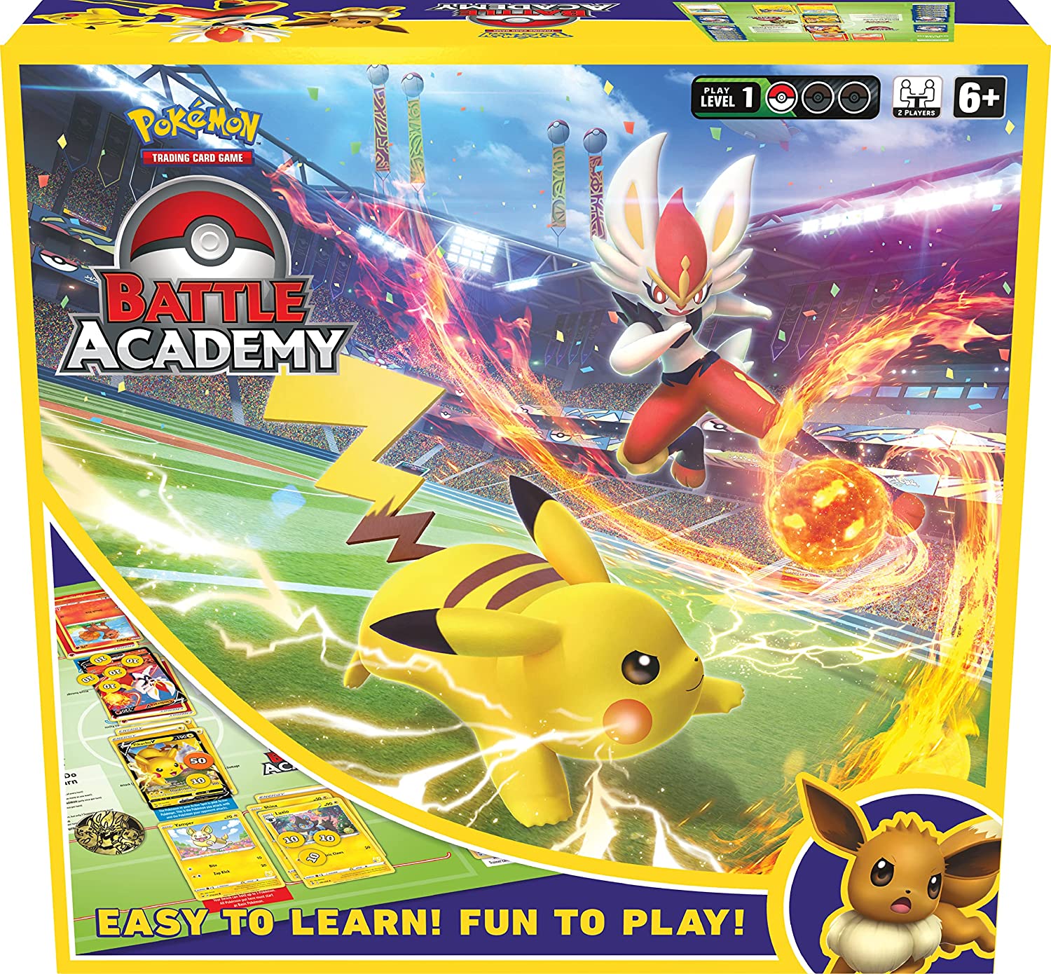 Pokemon Battle Academy 2022 | Cinderace, Eevee & Pickachu
