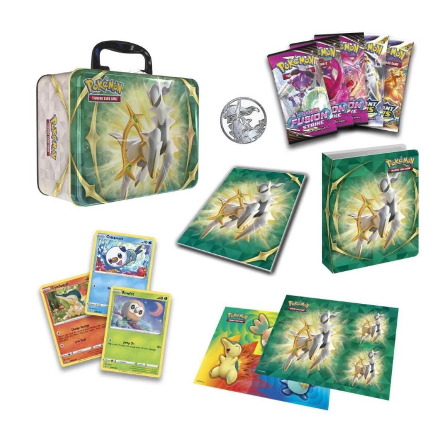 Pokemon TCG - Collector Chest Spring Tin - Rowlet Cyndaquil Oshawott