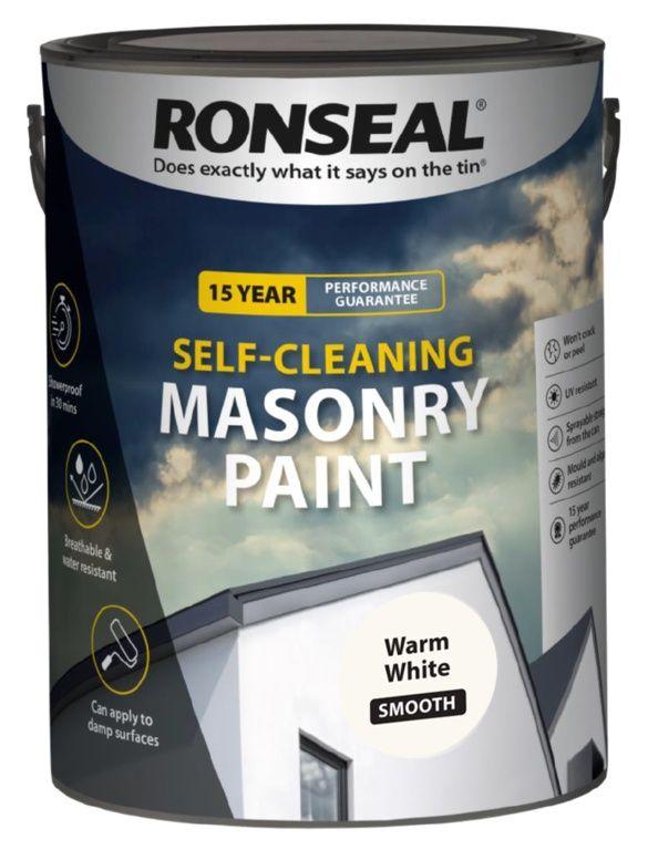 Ronseal-Self-Clean-Masonry-Paint-Warm-White-5L