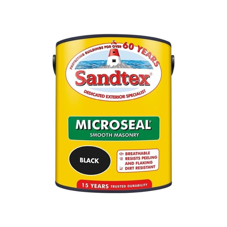 Sandtex-Ultra-Smooth-Masonry-Paint-Black-5L