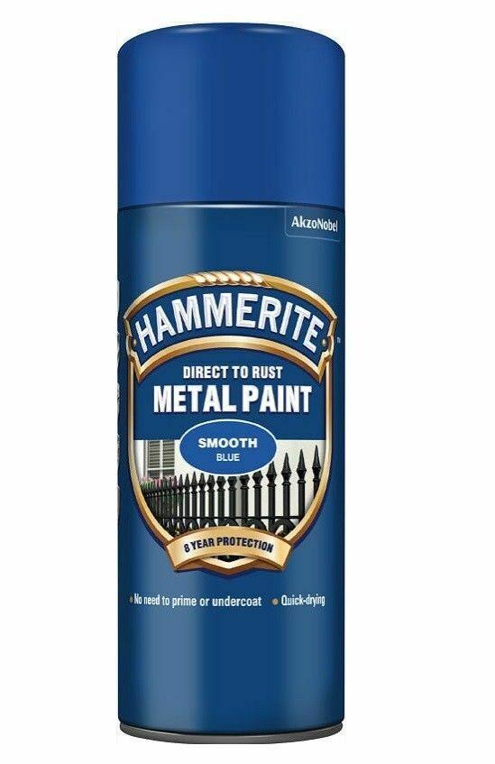 Hammerite-Direct-To-Rust-Smooth-Aerosol-Spray-Paint-Blue