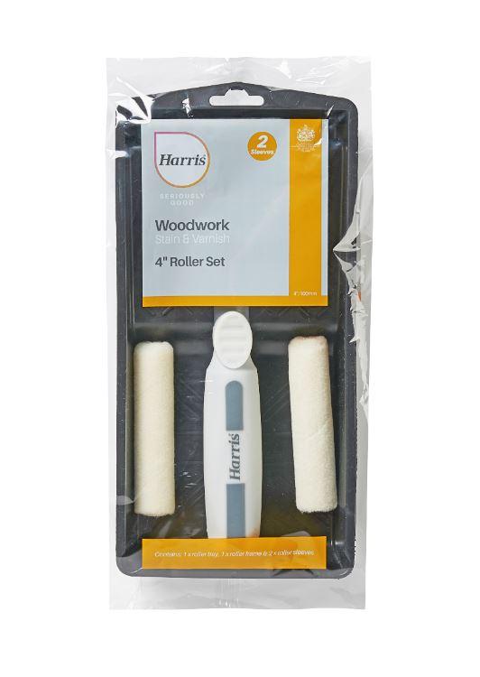 Harris-Seriously-Good-Woodwork-Stain-&-Varnish-Mini-Roller-Set-4in