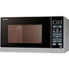 Sharp R372SLM Silver Solo 900W Mirowave Oven with 25L Capacity