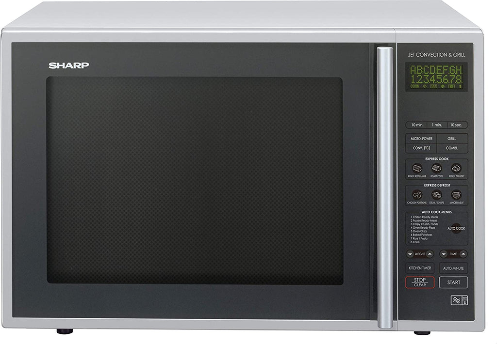 Sharp R954ast Sharp R959SLMAA 900W Silver Combination Microwave Oven With 40 Litre c ...
