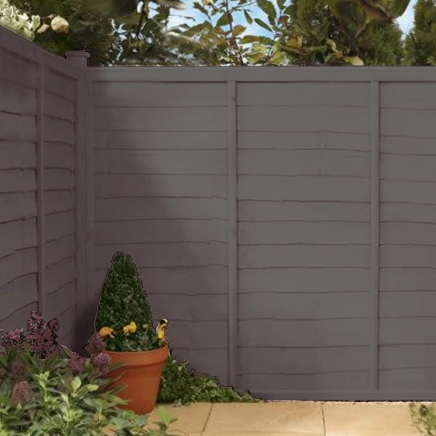 Cuprinol Garden Shades Exterior Woodcare - Silver Birch 2.5L & Diy Home Improvements Painting