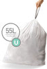 Simplehuman Code U Pack Of 20 Custom Fit Bin Liners