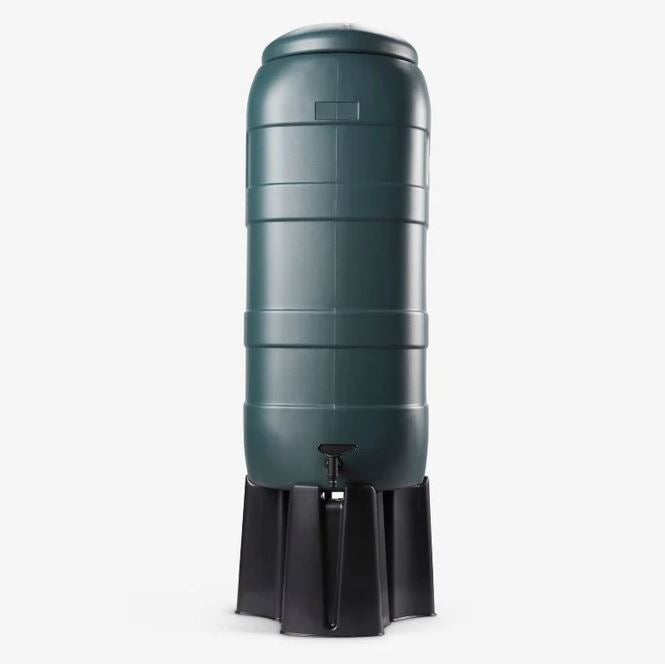 Mini Rainsaver 100 litre Water Butt Kit with Lid, Tap, Stand and Rain Diverter Kit