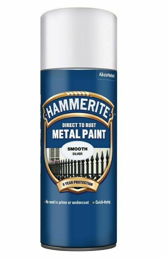 Hammerite-Direct-To-Rust-Smooth-Aerosol-Spray-Paint-Silver