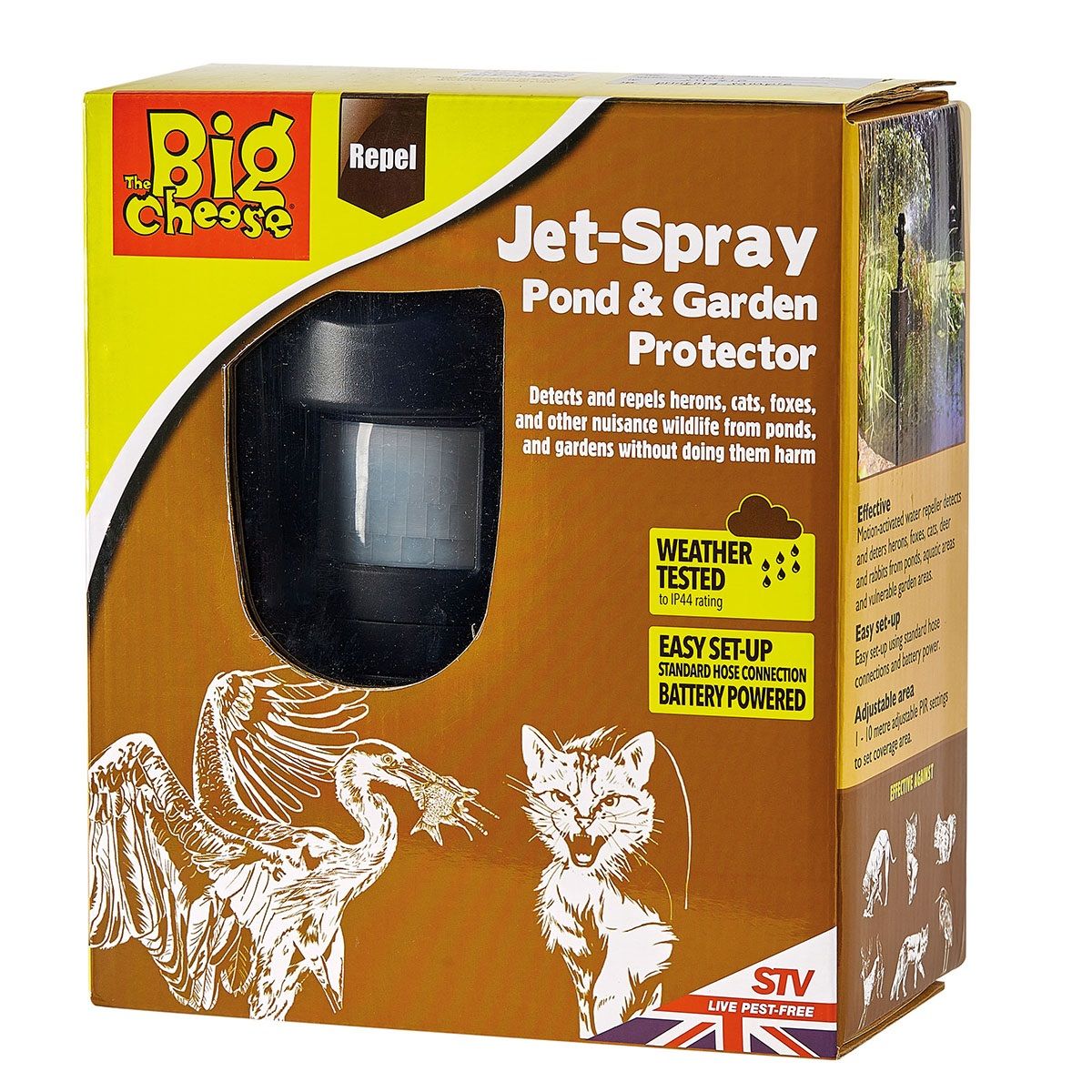 Big-Cheese-Jet-Spray-Pond-&-Garden-Protector