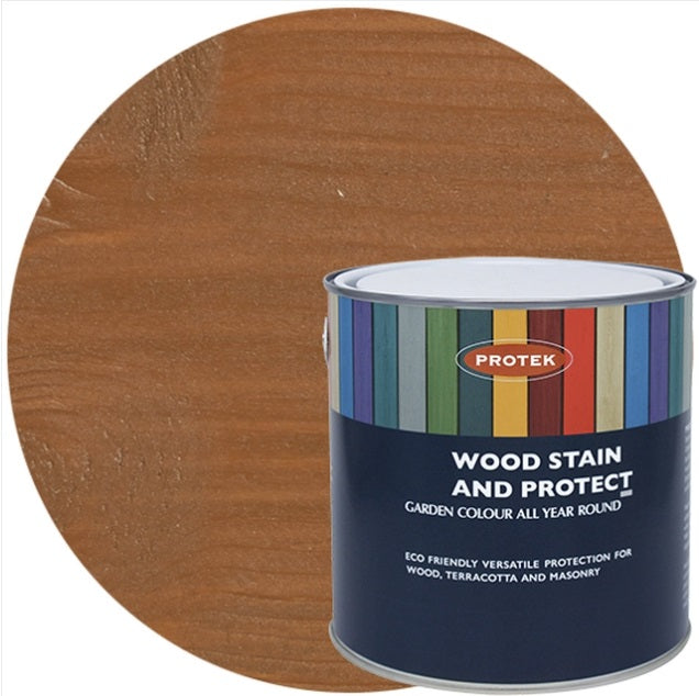 Protek Wood Stain & Protect 2.5L Teak