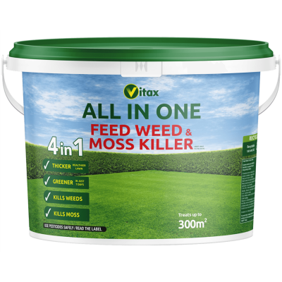 Vitax-All-In-One-Feed-Weed-&-Moss-Killer-300m2-Tub