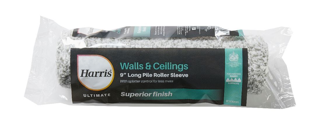Harris-Ultimate-Walls-&-Ceilings-Long-Pile-Roller-Sleeve-9in