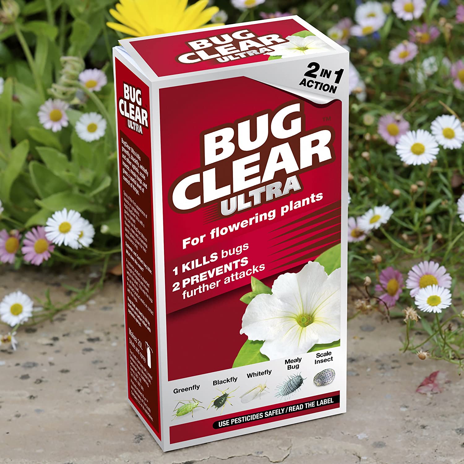 Bugclear Ultra Concentrate For Flowering Plants 200Ml Garden & Diy Gardening Pest Control Shop By