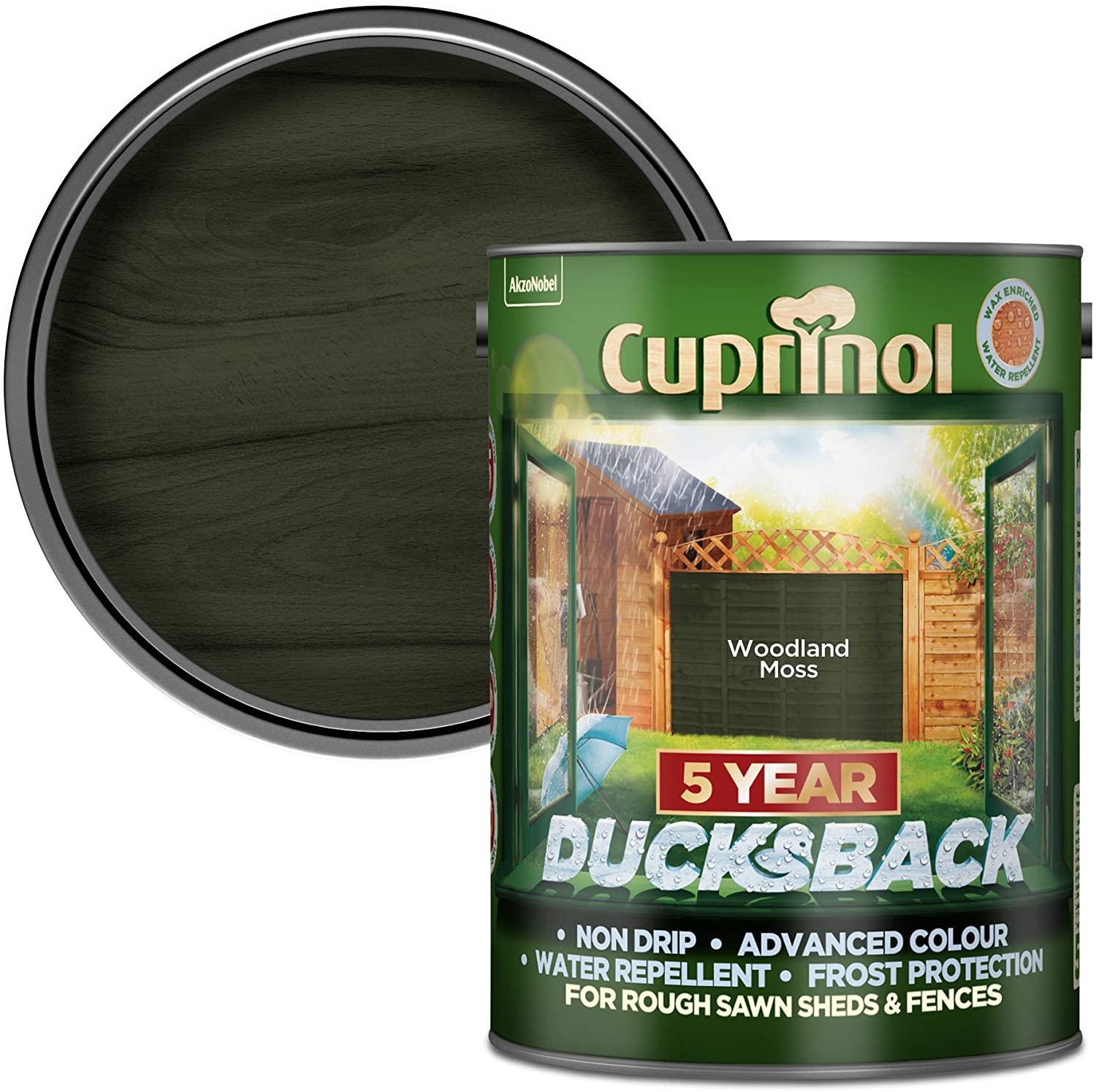 Cuprinol-Ducksback-5-Year-Waterproof-for-Sheds-and-Fences-Woodland-Moss-5-Litre