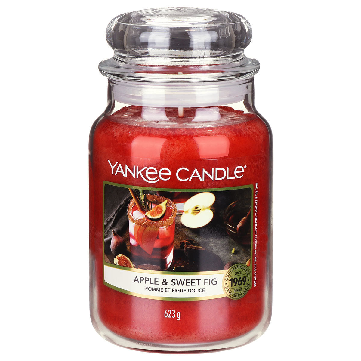 Yankee Candle Apple & Sweet Fig Large Jar Candle