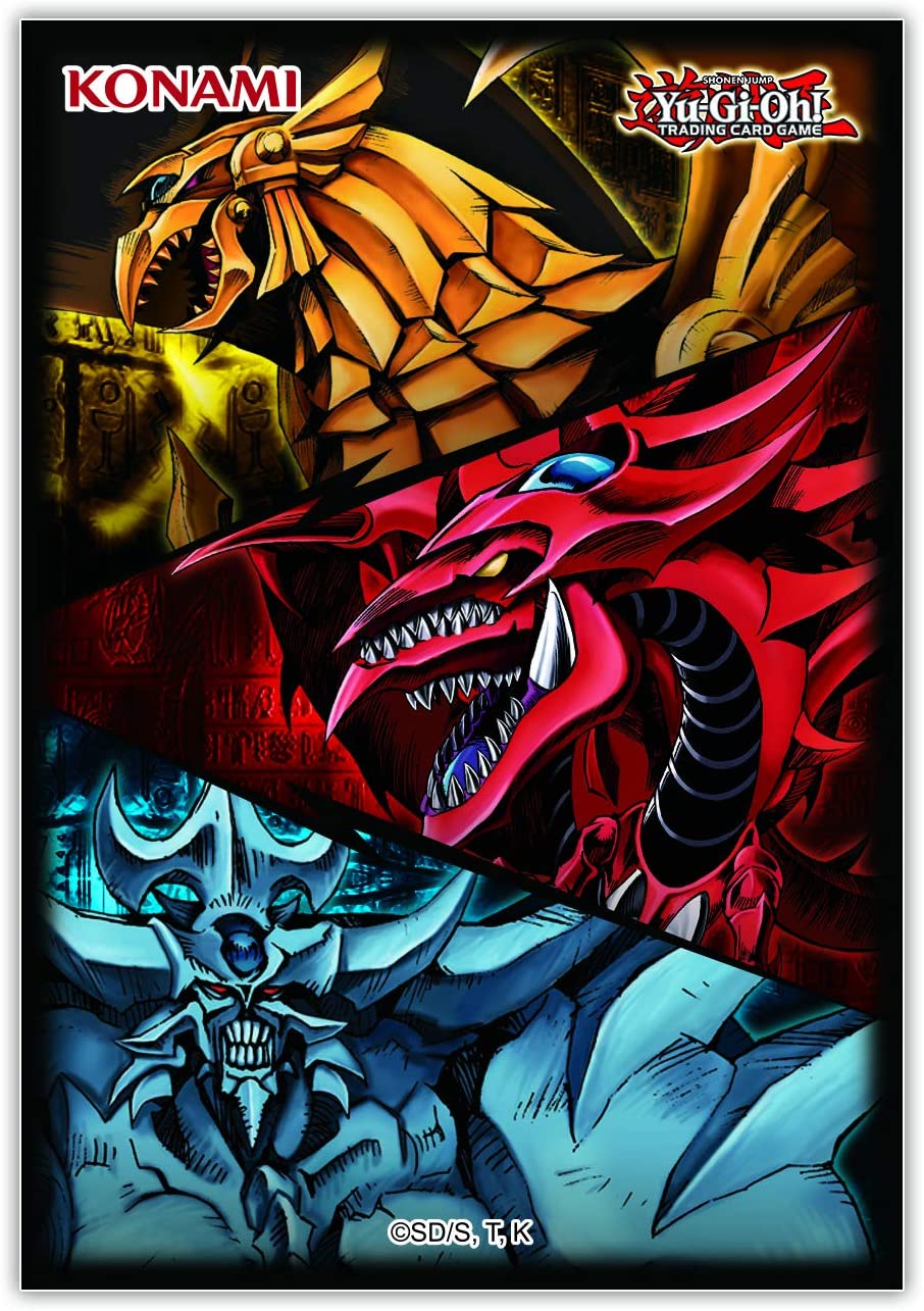 Yu-Gi-Oh! - Slifer, Obelisk & Ra Sleeves 50 Pack