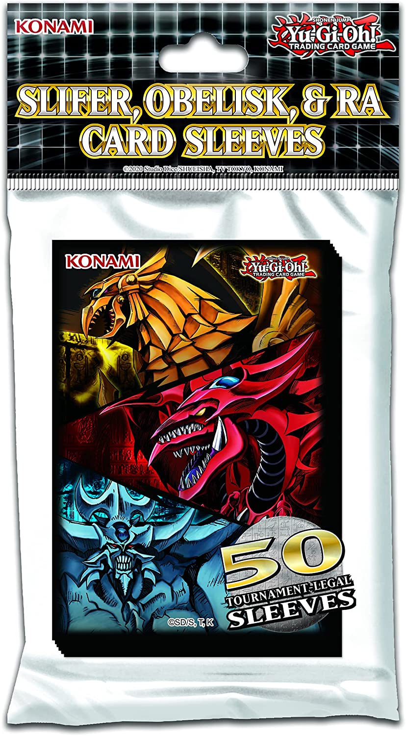 Yu-Gi-Oh! - Slifer, Obelisk & Ra Sleeves 50 Pack