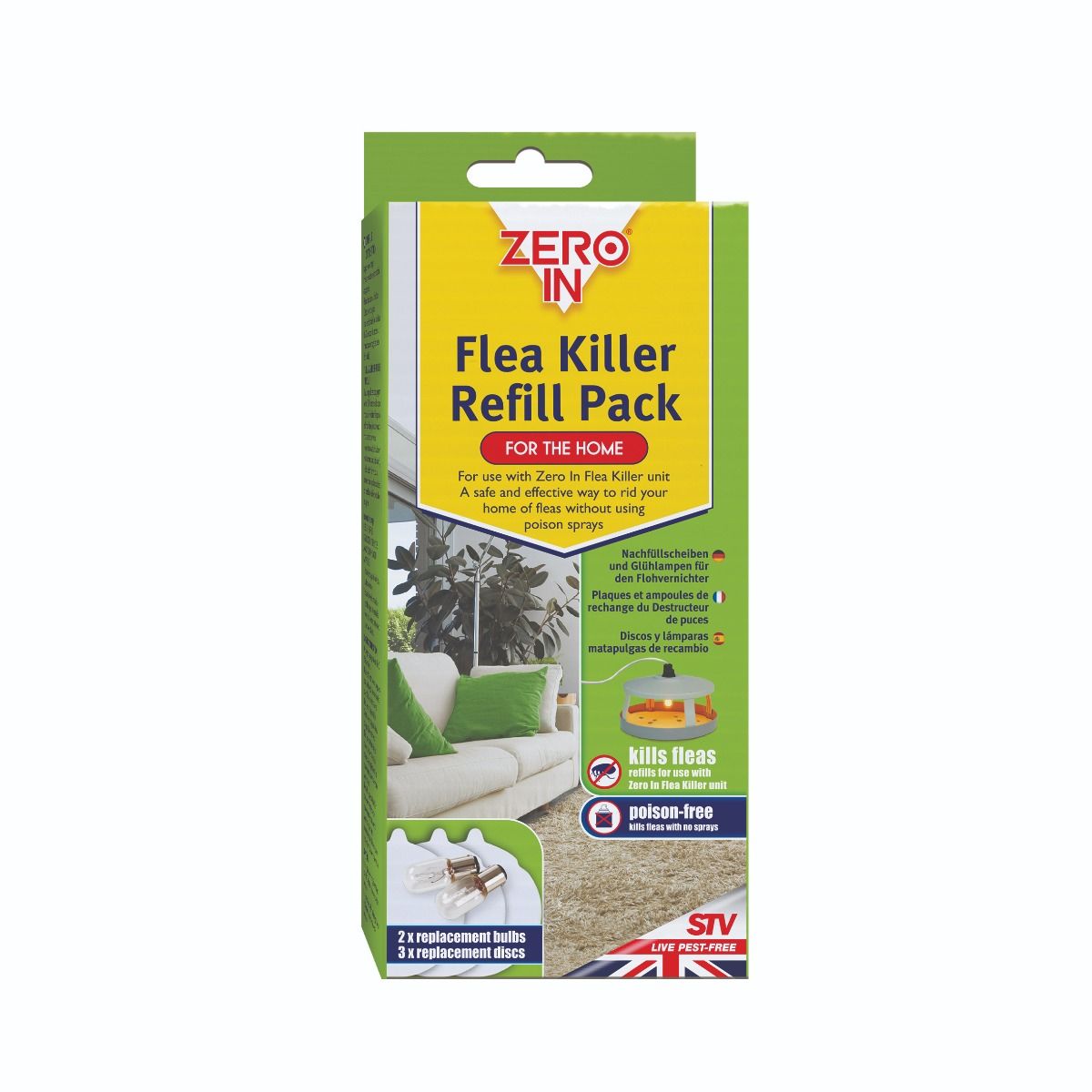 Zero-In-Flea-Killer-Refill-Pack